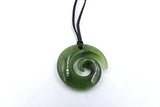 New Zealand Greenstone Koru 033025