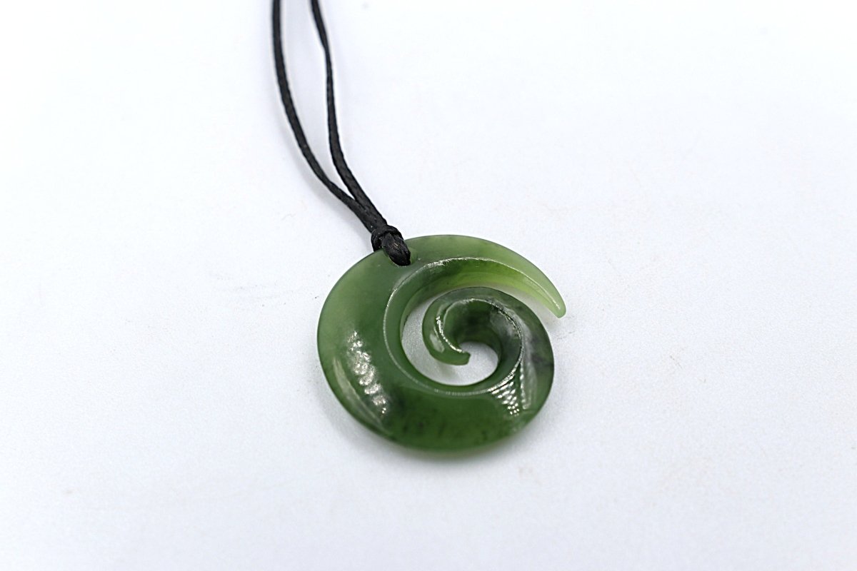 New Zealand Greenstone Koru 033025