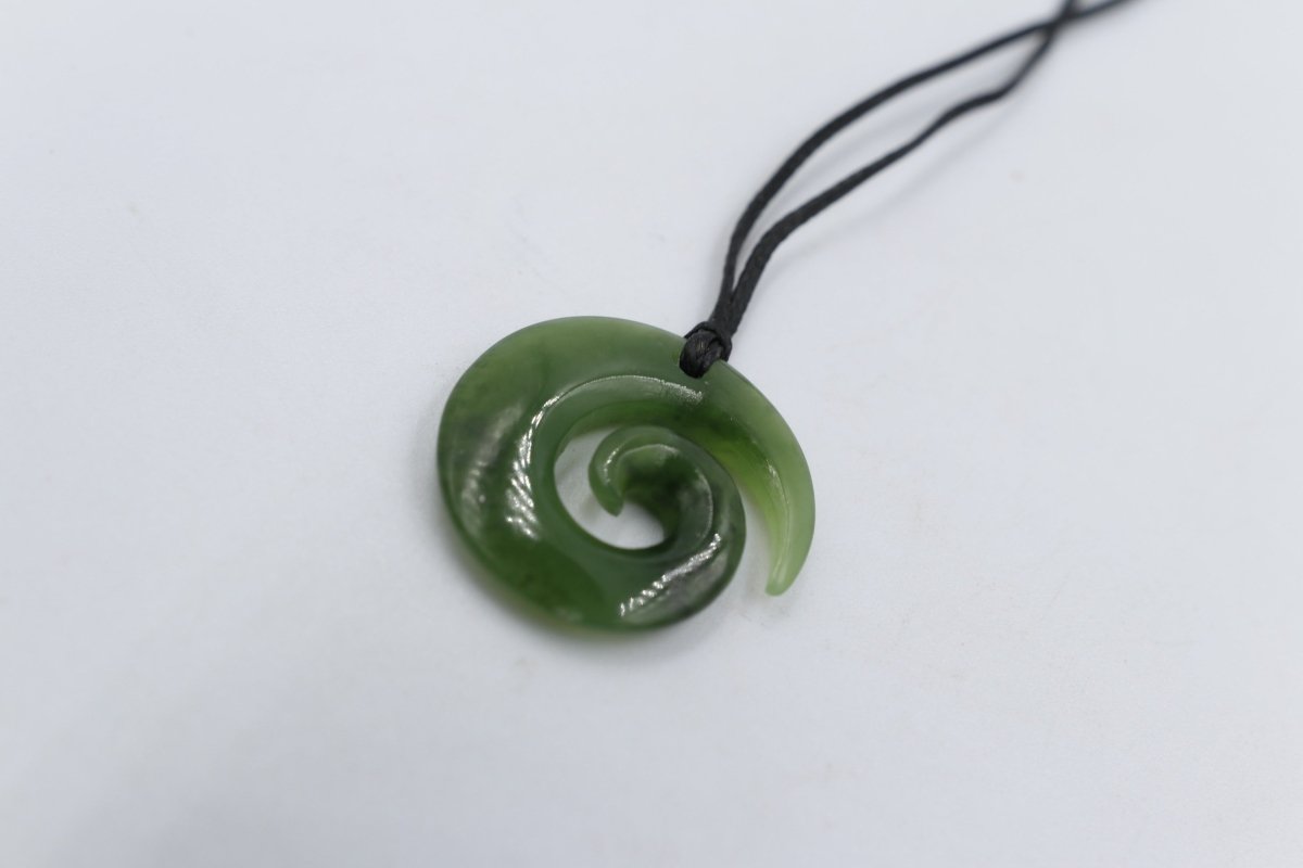 New Zealand Greenstone Koru 033025