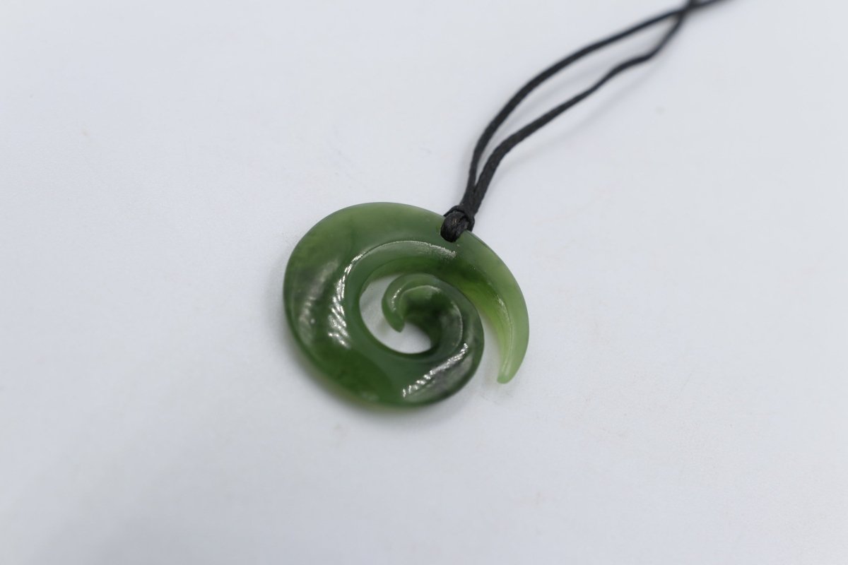 New Zealand Greenstone Koru 033025