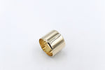 9ct Gold Very wide Band 15.4mm wide