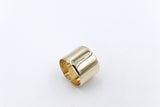 9ct Gold Very wide Band 15.4mm wide