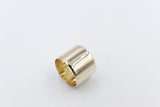 9ct Gold Very wide Band 15.4mm wide