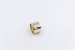 9ct Gold Very wide Band 15.4mm wide