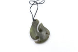 New Zealand Greenstone Fish Hook WGNZOHOR423045