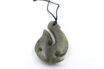 New Zealand Greenstone Fish Hook WGNZOHOR423045