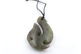 New Zealand Greenstone Fish Hook WGNZOHOR423045