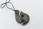 New Zealand Greenstone Fish Hook WGNZOHOR423045