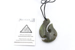 New Zealand Greenstone Fish Hook WGNZOHOR423045