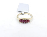 9ct Gold Genuine Ruby & Diamond ring SYR7987R