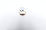 9ct Gold Genuine Ruby & Diamond ring SYR7987R