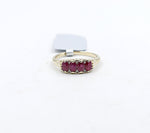 9ct Gold Genuine Ruby & Diamond ring SYR7987R