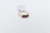9ct Gold Genuine Ruby & Diamond ring SYR7987R