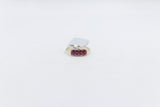 9ct Gold Genuine Ruby & Diamond ring SYR7987R