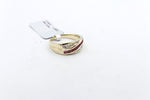 9ct Gold Genuine Ruby & Diamond ring SYR2955R