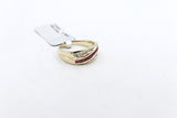 9ct Gold Genuine Ruby & Diamond ring SYR2955R