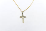 9ct Gold Solid Cross Pendent SYP973