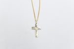 9ct Gold Solid Cross Pendent SYP973