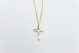 9ct Gold Solid Cross Pendent SYP973