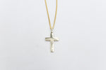 9ct Gold Solid Cross Pendent SYP973