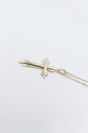 9ct Gold Solid Cross Pendent SYP2102