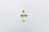9ct Gold Diamond Set Cross SYP1930