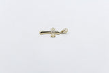 9ct Gold Diamond Set Cross SYP1930