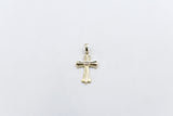 9ct Gold Diamond Set Cross SYP1930