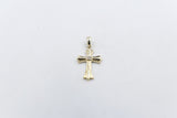 9ct Gold Diamond Set Cross SYP1930