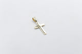 9ct Gold Diamond Set Cross SYP3619