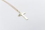 9ct Gold Diamond Set Cross SYP977