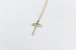 9ct Gold Diamond Set Cross SYP977