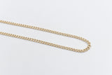 9ct Gold Hollow Curb 50cm 100HV1334/3