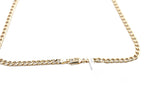 9ct Gold Hollow Curb 50cm 100HV1334/3