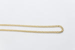 9ct Gold Hollow Curb 50cm 080VGB20V