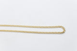 9ct Gold Hollow Curb 50cm 080VGB20V