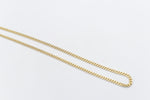 9ct Gold Hollow Curb 50cm 080VGB20V