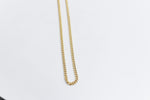 9ct Gold Hollow Curb 50cm 080VGB20V