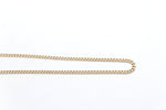 9ct Gold Hollow Curb 50cm 80HVI1344/4