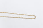 9ct Gold Hollow Curb 50cm 80HVI1344/4