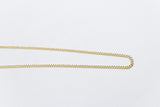 9ct Gold Hollow Curb 50cm 060VGB20V