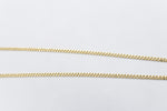 9ct Gold Hollow Curb 50cm 060VGB20V