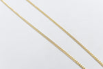 9ct Gold Hollow Curb 50cm 060VGB20V