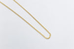 9ct Gold Hollow Curb 50cm 060VGB20V