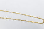 9ct Gold Hollow Curb 50cm 060VGB20V