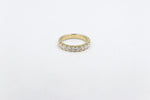 18ct Gold Heavy Lab Grown Diamond Ring 081-00403