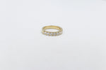18ct Gold Heavy Lab Grown Diamond Ring 081-00403