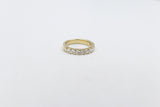 18ct Gold Heavy Lab Grown Diamond Ring 081-00403