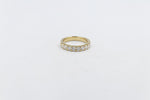 18ct Gold Heavy Lab Grown Diamond Ring 081-00403
