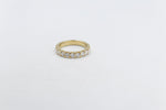 18ct Gold Heavy Lab Grown Diamond Ring 081-00403